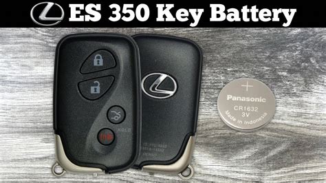 lexus smart key card battery|key battery for Lexus es350.